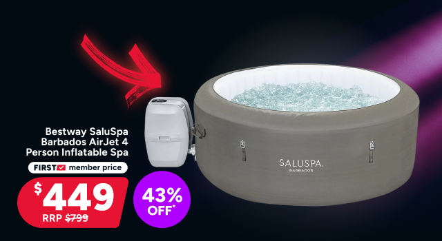 Bestway SaluSpa Barbados AirJet 4 Person Inflatable Spa