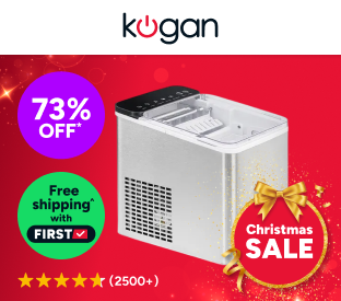 Kogan 12kg Ice Cube Maker (Stainless Steel) Product Image