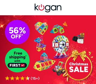 136 Piece Kids Magnetic Building Block Tile Set Product Image