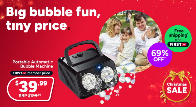 Portable Automatic Bubble Machine