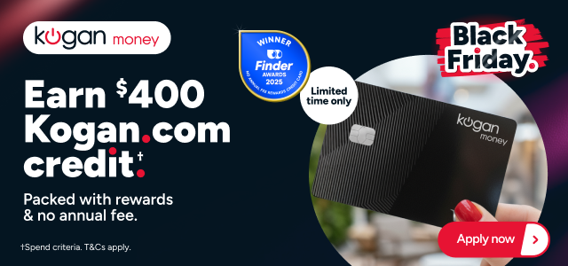 Kogan Money - Earn $400 Kogan Credit †