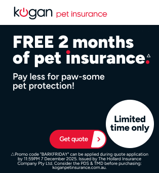 Kogan Pet Insurance Black Friday - 2 Months Free △