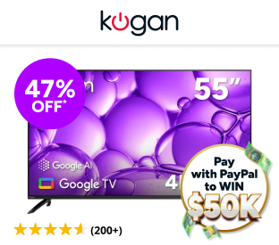 Kogan 55" LED 4K Smart AI Google TV Product Image