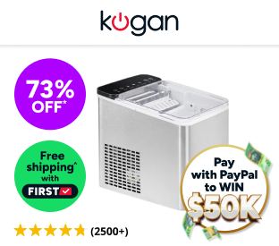 Kogan 12kg Ice Cube Maker (Stainless Steel) Product Image