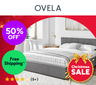 Ovela Theodore Gas Lift Bed Frame (Queen, Charcoal) Product Image