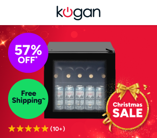Kogan 44L Glass Door Bar Fridge Product Image