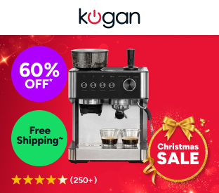 Kogan Espresso Barista Coffee Machine with Grinder Product Image