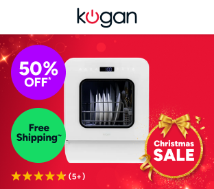 Kogan Portable Benchtop 3 Place Dishwasher Product Image