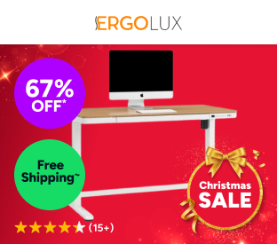 Ergolux Sorrento Electric Standing Desk with Drawer 120 x 60cm Product Image