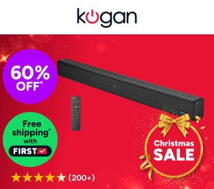 Kogan 2.1 Channel 140W Dolby Atmos Soundbar with Built-in Subwoofer Product Image