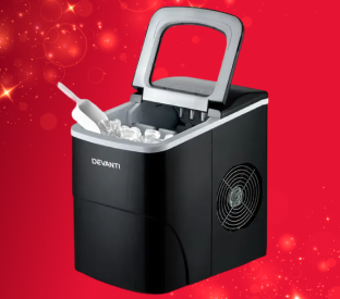 Devanti 12kg Ice Maker Machine Black Product Image