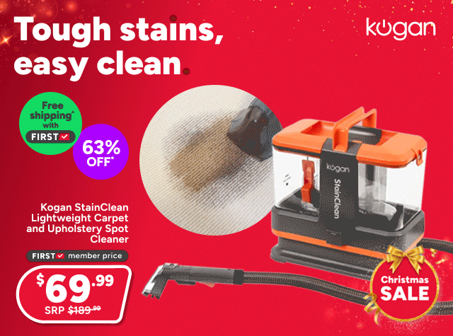 Kogan StainClean Lightweight Carpet and Upholstery Spot Cleaner