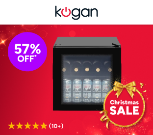 Kogan 44L Glass Door Bar Fridge Product Image