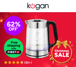 Kogan SmarterHome™ 1.7L Double Wall Glass Smart Kettle Product Image