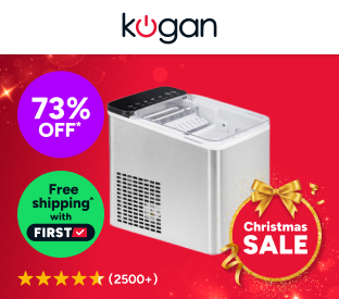 Kogan 12kg Ice Cube Maker (Stainless Steel) Product Image