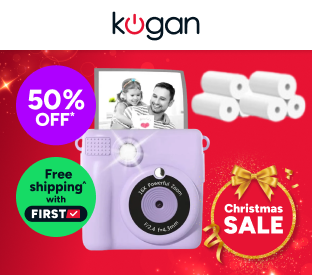 Kogan Kids Digital Instant Print Camera 1080p with 6 Rolls Product Image