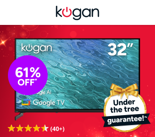 Kogan 32" QLED Full HD Smart AI Google TV Product Image