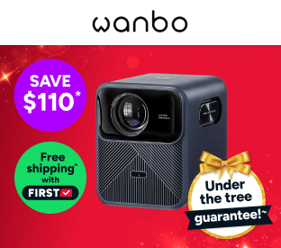 Wanbo Mozart 1 Pro Full HD Smart AI Google TV Projector  Product Image