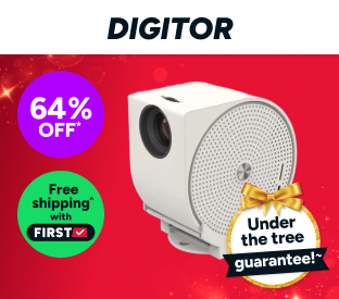 Digitor Freestyle Mini Portable Smart Projector Product Image