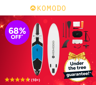 Komodo Adventure Inflatable Stand-Up Paddle Board 10'6" Product Image