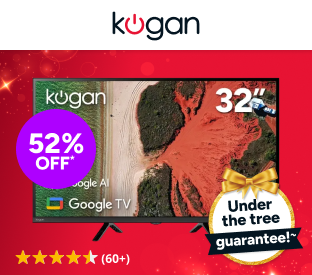Kogan 32" LED Smart AI Google 12V TV Product Image