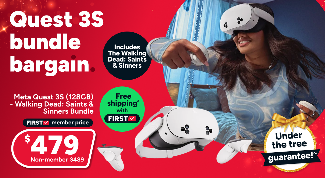 Meta Quest 3S (128GB) - Walking Dead: Saints & Sinners Bundle