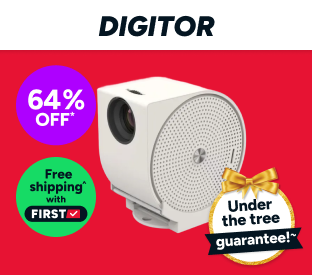 Digitor Freestyle Mini Portable Smart Projector Product Image