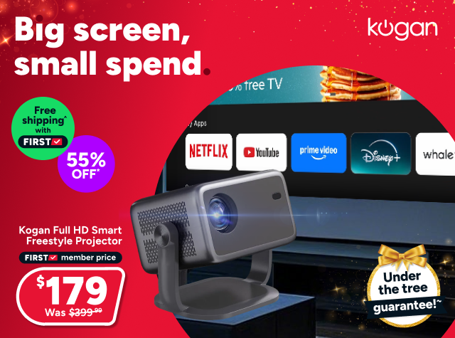 Kogan Full HD Smart Freestyle Projector