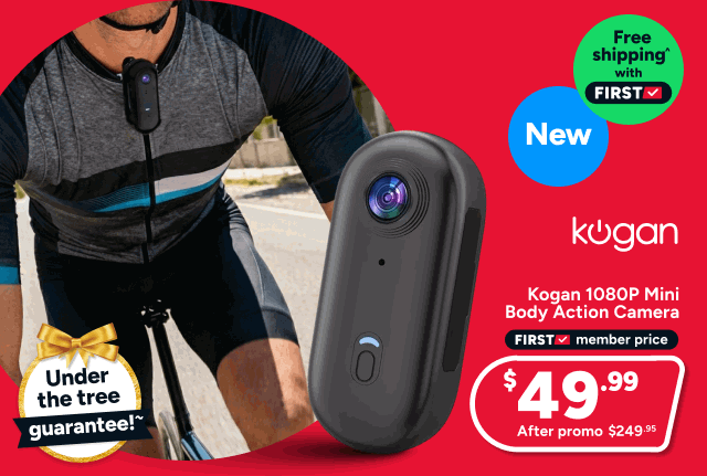 Kogan 1080P Mini Body Action Camera