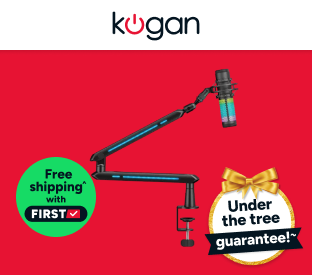 Kogan RGB Microphone Boom Arm Product Image