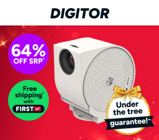 Digitor Freestyle Mini Portable Smart Projector Product Image