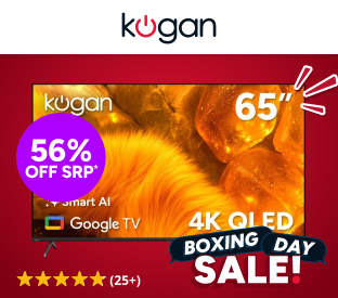 Kogan 65" QLED 4K Smart AI Google TV Product Image