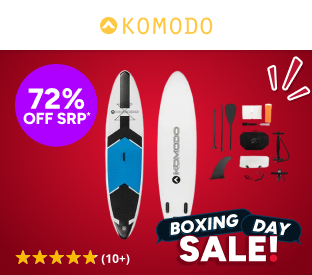 Komodo Adventure Inflatable Stand-Up Paddle Board 10'6" Product Image