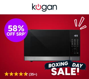 Kogan 34L Inverter Microwave Oven with Mirror Finish Product Image