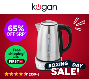Kogan SmarterHome™ 1.7L Smart Kettle (Stainless Steel) Product Image