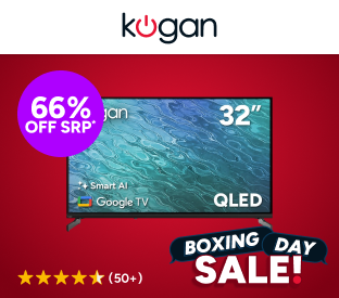 Kogan 32" QLED Full HD Smart AI Google TV  Product Image