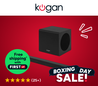 Kogan 2.1 Channel 225W Dolby Slim Soundbar with Wireless Subwoofer Product Image