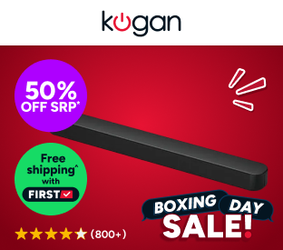 Kogan 2.1 Channel 110W Dolby Soundbar with Built-in Subwoofer Product Image