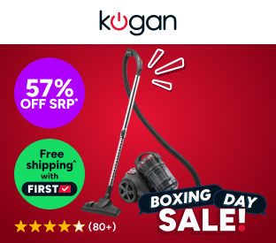 Kogan Cat & Dog Bagless Vacuum Cleaner with Turbo Brush Product Image