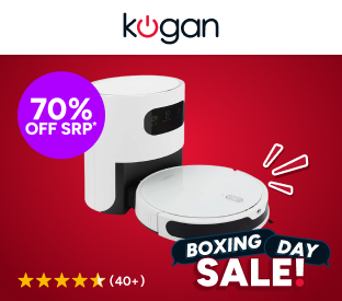 Kogan SmarterHome™ LX14 Laser Robot Vacuum Cleaner and Mop with Auto-Empty Dock Product Image