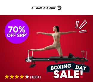Fortis Foldable Pilates Reformer Machine Product Image
