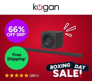 Kogan 210W Ultra Slim Dolby Atmos Soundbar with Wireless Subwoofer Product Image