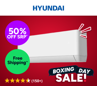 Hyundai 2.6kW Inverter Smart Split System Air Conditioner (Reverse Cycle) Product Image