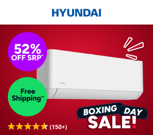 Hyundai 3.5kW Inverter Smart Split System Air Conditioner (Reverse Cycle) Product Image