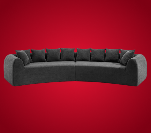 Brosa Regalia 5 Seater Compressed Sofa Product Image