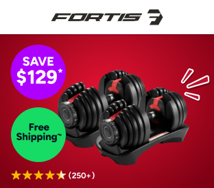 Fortis 48kg Smart Adjustable Weights Dumbbell Set Product Image