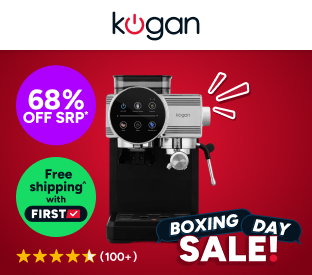 Kogan Espresso Touch Coffee Machine with Grinder Product Image