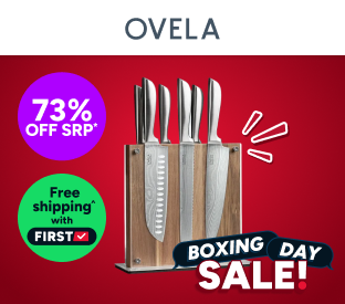 Ovela 7 Piece Japanese Steel Knife Block Set Product Image