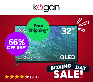 Kogan 32" QLED Full HD Smart AI Google TV Product Image