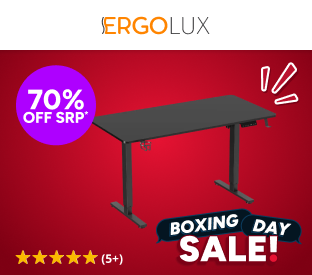 Ergolux Electric Dual Motor Standing Desk 140 x 70cm Product Image